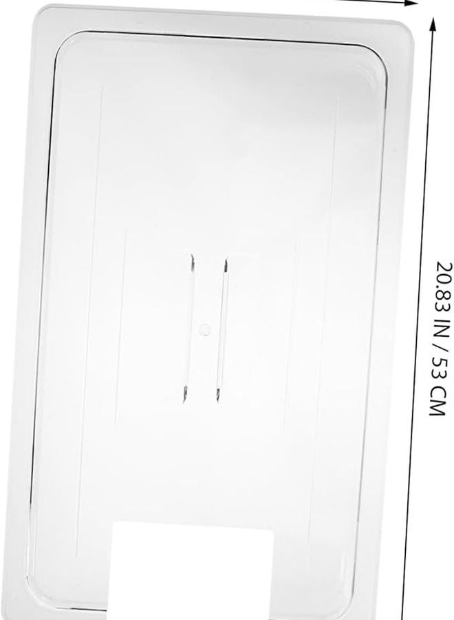 Sous Vide Lid Cover Transparent Vacuum Sealer For Slow Cooker Temperature Maintenance - Image 2